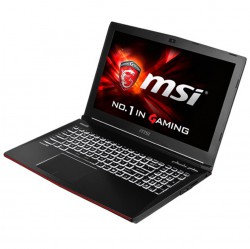 Laptop MSI GE62 2QL APACHE 624XVN-BB7570H8G1T0SX (Black)