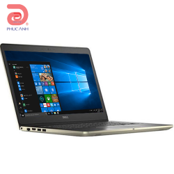 Laptop Dell Vostro 5468B-P75G001-TI541002W10 (Gold/vỏ nhôm)- CPU Kabylake,vỏ nhôm