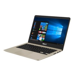 Laptop Asus S410UA-EB003T (Gold)- Ultra thin, FingerPrint
